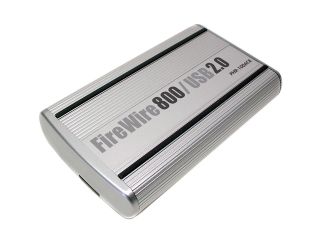 Open Box macally PHR 100ACB Aluminum 3.5" IDE USB 2.0 & 1394 External Enclosure