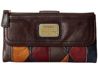 Fossil Emory Clutch Cordovan 2
