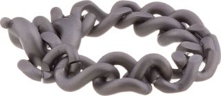 Gunmetal Curb Chain Bracelet