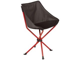 Picnic Time 789 01 600   Odyssey Portable Folding Chair   Grey with Red