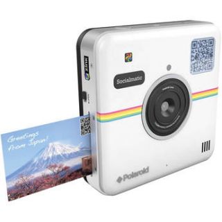 Polaroid Socialmatic Instant Digital Camera Basic Kit (White)