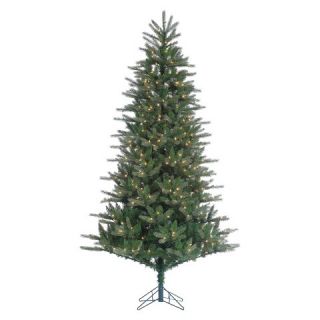 ft. Pre Lit Natural Cut Franklin Spruce Artificial Christmas Tree