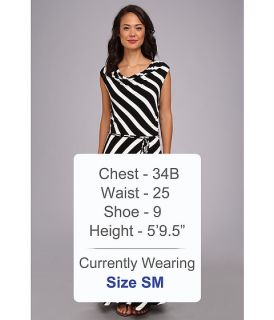 calvin klein stripe maxi dress, Clothing, Women