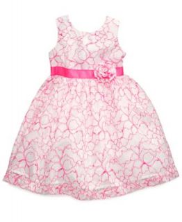 Bonnie Baby Dress, Baby Girls Special Occasion Rose Dress