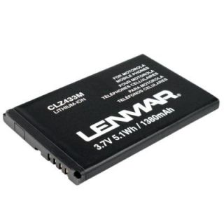 Lenmar Lithium Ion 1500mAh/3.7 Volt Mobile Phone Replacement Battery CLZ433M