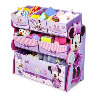 Disney Multi Bin Minnie Mouse Toy Organizer