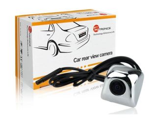 TaoTronics TT CC04 Universal Car Rear View Flush Mount Backup Camera (Waterproof IP67 / Color CMOS / 170 Degree Viewing Angle / Silver) 