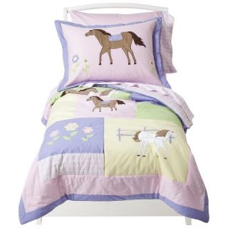Sweet Jojo Designs Pony 5 pc. Toddler Bedding Set