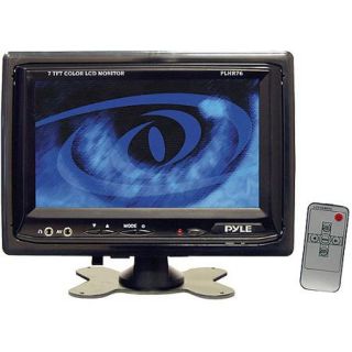 Pyle Audio 7" Widescreen TFT/LCD Video Monitor with Headrest Shroud