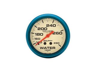 Auto Meter Ultra Nite Water Temperature Gauge