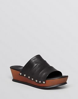 Eileen Fisher Slide Wedge Sandals   Solo