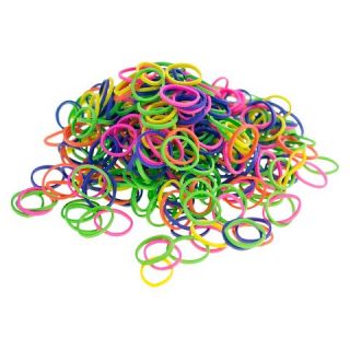 Gimme Clips Hair Elastics   400 Count (Assorted Colors)