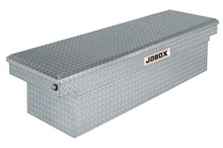 JOBOX Aluminum Single Lid Deep & Wide Crossover Truck Tool Box