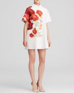 C/MEO Collective Dress   Jerome Mock Neck Floral Print Tee