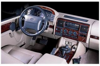 1995 1998 Land Rover Discovery Wood Dash Kits   B&I WD072B DCF   B&I Dash Kits