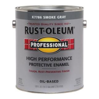 Rust Oleum Professional 1 gal. Smoke Gray Gloss Protective Enamel (2 Pack) K7786402