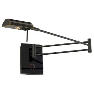 Cal Lighting LED Dark Bronze finish Metal wall Lamp with Touch Switch