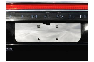 2015, 2016 Lincoln Navigator Chrome Kits & Packages   ProZ LP55655   ProZ Chrome License Plate Trim