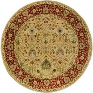 Safavieh Persian Legend Ivory/Rust 3 ft. 6 in. Round Area Rug PL819D 4R