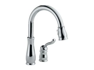 DELTA 978 DST Leland Single Handle Pull Down Kitchen Faucet Chrome