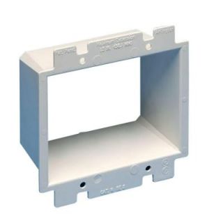 Arlington Industries 2 Gang Wall Box Extender BE2 1