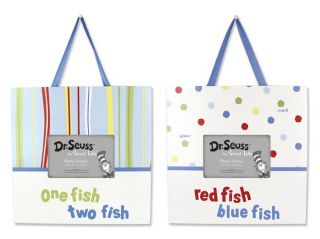 Trend Lab 30193 Frame Set   Dr. Seuss One Fish Two Fish 