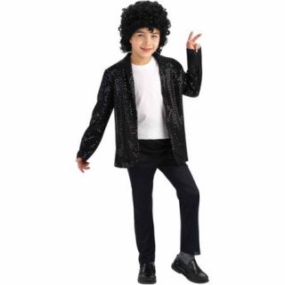 Michael Jackson Deluxe Billie Jean Jacket Child Halloween Costume