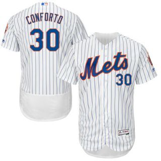 Michael Conforto New York Mets Majestic Flexbase Authentic Collection Player Jersey   White