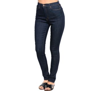 Shop The Trends Womens Basic High waited Slim Leg Denim Jeans with