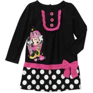 Disney Baby Girls' Minnie Dot Bow Dress
