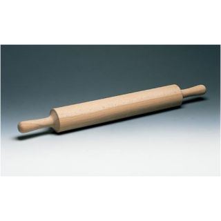 Wood Rolling Pin with Wood Handles