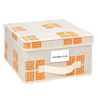 SedaFrance Medium Cameo Key Cream Storage Box