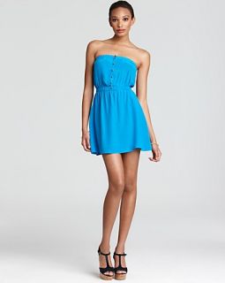 Twelfth Street by Cynthia Vincent Strapless Dress   Waisted Mini
