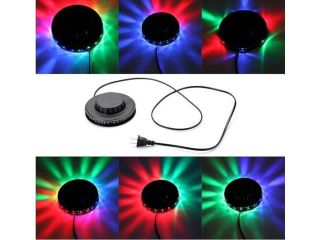 Voice activated 48 LED RGB Stage Rotating Light Lamp Disco Bar DJ Party Flashing 