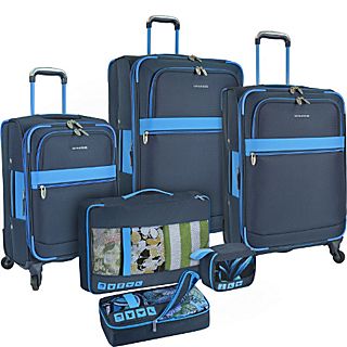 U.S. Traveler Alamosa 6 Piece Luggage Set