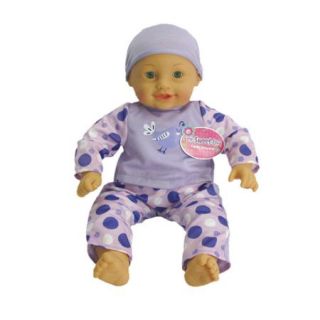 20" Soft Baby Doll, Purple Outfit