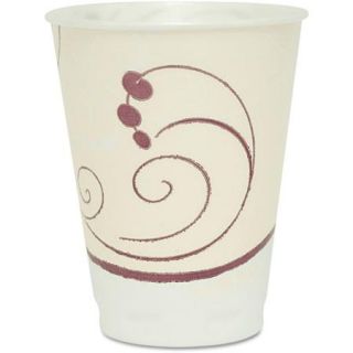 SOLO Cup Company Symphony Design Trophy Foam Hot/Cold Drink Cups