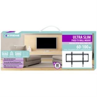 Xtreme Ultra Slim Low Profile Flat Wall Mount for 60100 Inch TVs   TVs