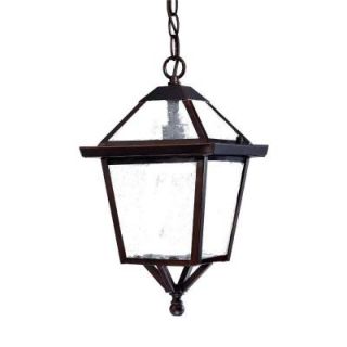 Acclaim Lighting Bay Street Collection Hanging Outdoor 1 Light Architectural Bronze Light Fixture 7616ABZ