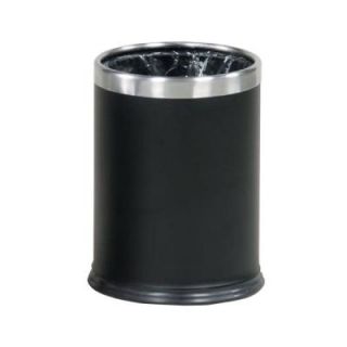 Rubbermaid Commercial Products Executive Series 3.5 Gal. Black Round Trash Can FGWHB14EBK