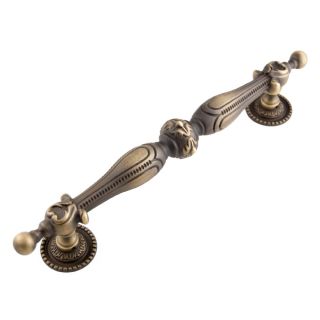 RK International 9 3/4 in Center to Center Antique English Bar Cabinet Pull