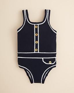 Juicy Couture Infant Girls' Navy Pique Swim Suit   Sizes 3 24 Months