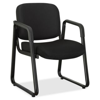 Lorell Black Fabric Guest Chair   16724274   Shopping