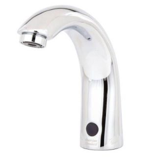 American Standard Selectronic DC Powered Single Hole Touchless Bathroom Faucet with Cast Spout in Polished Chrome 6055.105.002