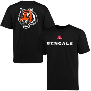 Cincinnati Bengals Pro Line Big & Tall Mallory T Shirt   Black