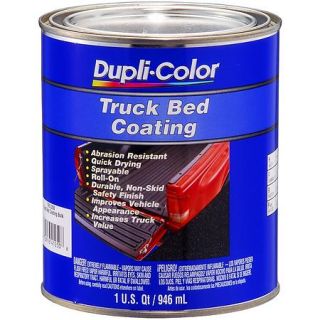 Duplicolor Truck Bed Coating, Black, 32 oz. Quart TRQ254