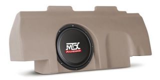 MTX   Amplified 10 200W RMS ThunderForm Custom Enclosure   Fits 2001 to 2003 Ford   F 150 Supercrew