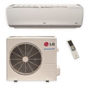 LG LS181HSV3 Ductless Air Conditioning, Single Zone Wall Mount Mini Split System w/ Heat Pump   18,200 BTU