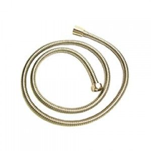 Whitehaus WH10302 B 59" Brass double interlock shower hose   Polished Brass