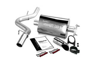 2004, 2005, 2006 Jeep Wrangler Performance Exhaust Systems   Banks 51314   Banks Monster Exhaust System